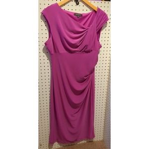 Marina Pink Dress Bodycon Large Sleeveless